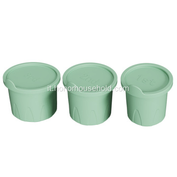 Tazza d&#39;acqua in silicone muffa ghiacciata